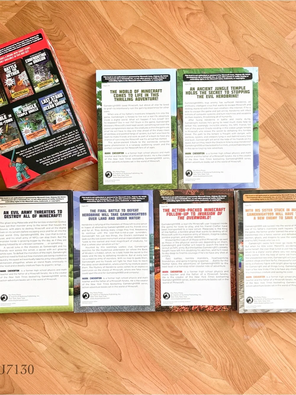 Minecraft Gameknight999 Unofficial Novels Box Set (6 Books) Paperback